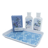 Blue Serenity Tray Of Treats Gift Set - Idee Kreatives